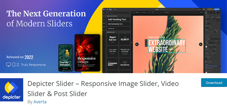 Plugin pentru glisare Depicter