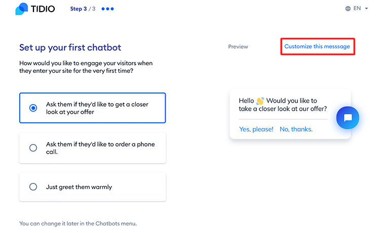 Siapkan Chatbot Pertama Anda