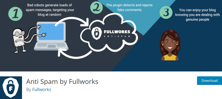 مكافحة البريد العشوائي من Fullworks