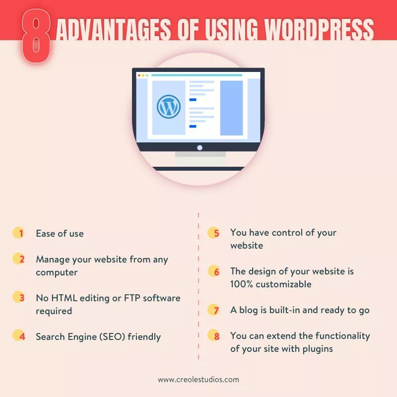 使用 wordpress 的 8 个优势