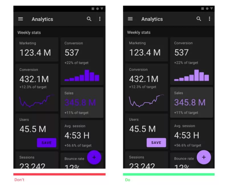 ux-planet-example-how-using-saturated-colours-in-dark-mode