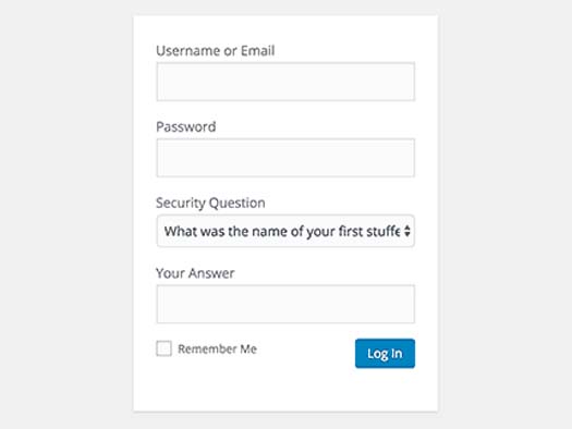 Segurança do WordPress: 7 etapas para tornar seu site à prova de balas question to the login screen