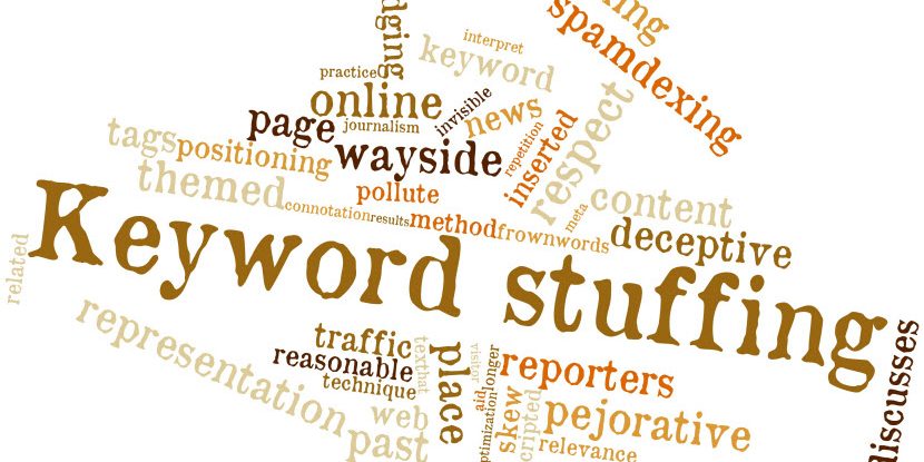 7 señales de advertencia de que su sitio web no es compatible con SEO y cómo solucionarlo keyword stuffing