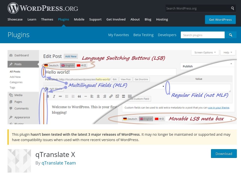 Como traduzir seu site WordPress em 2021? qTranslate-X plugin-translate a website