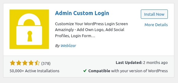 كيفية عمل صفحة تسجيل دخول ووردبريس مخصصة في عام 2021 Admin Custom Login plugin