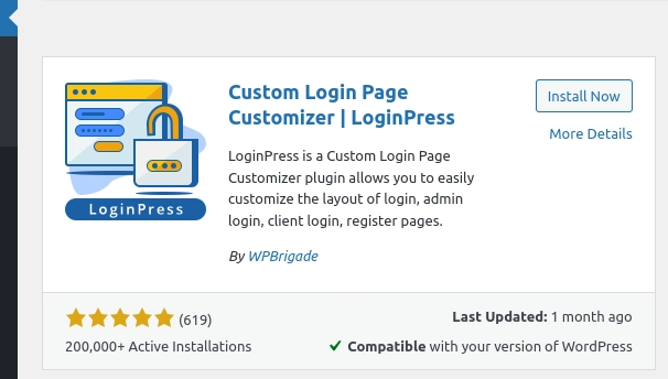كيفية عمل صفحة تسجيل دخول ووردبريس مخصصة في عام 2021 Custom Login Page Customizer plugin