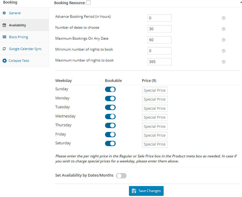 Handling stock management in Booking & Appointment Plugin for WooCommerce - Tyche Softwares