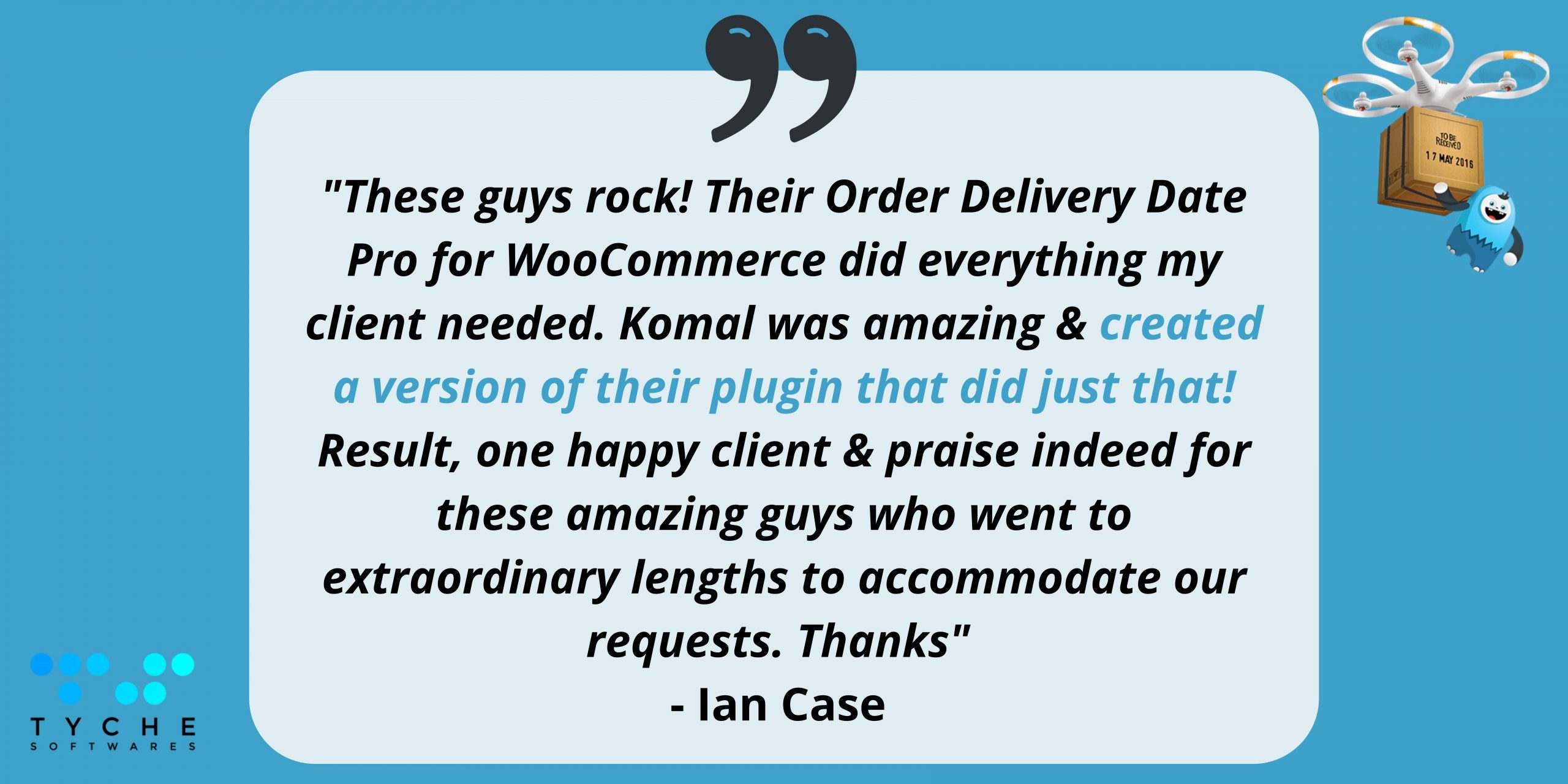 Order Delivery Date Pro가 있는 1년은 귀하의 비즈니스를 변화시킬 것입니다 8 Customers reviews/feedback on One year with Order Delivery Date Pro will transform your business | Tychesoftwares.