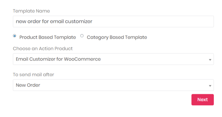 WooCommerce için E-posta Özelleştirici'de ürün tabanlı şablon oluşturun