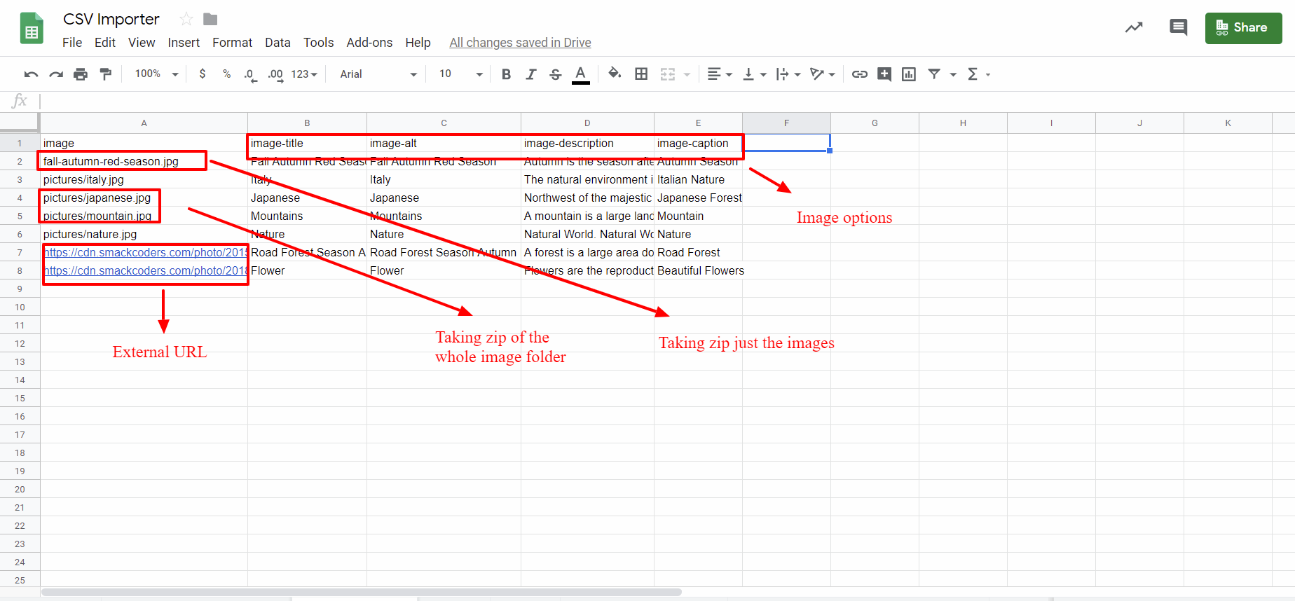 wordpress-bulk-image-import-csv