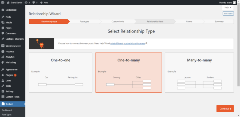 Ultimate-csv-importer-toolset-field-relationship