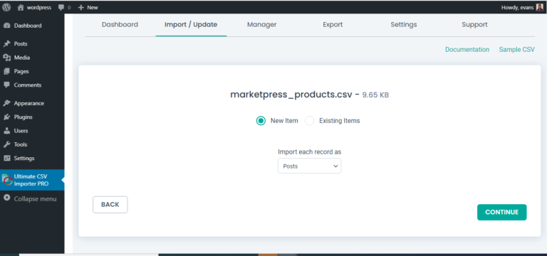 ultimate-csv-importer-wpimport-file-nuovo-o-esistente