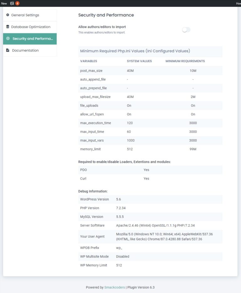 último-csv-importador-configuraciones-rendimiento