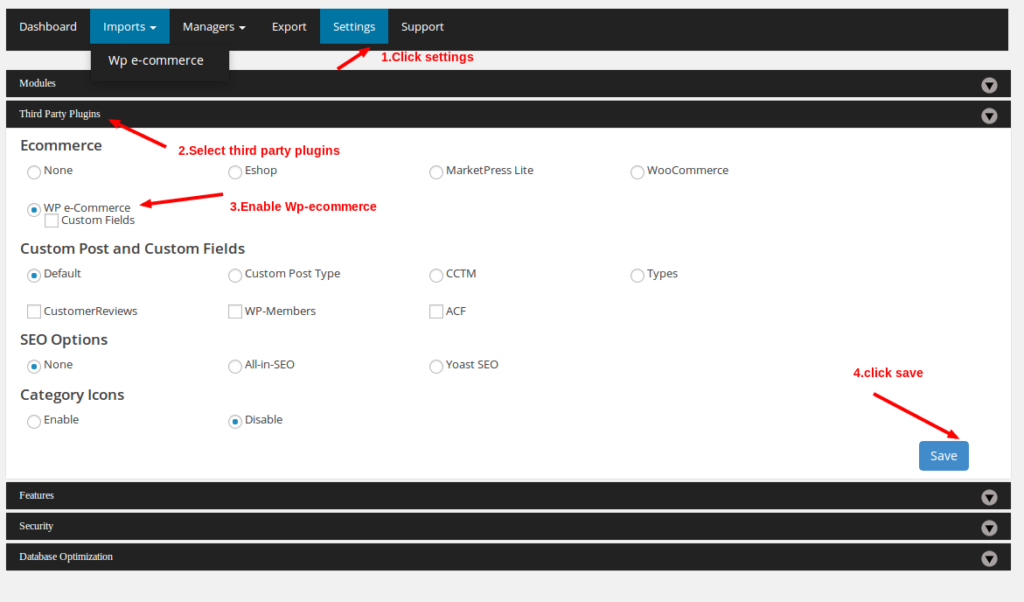 wp-ecom-settings