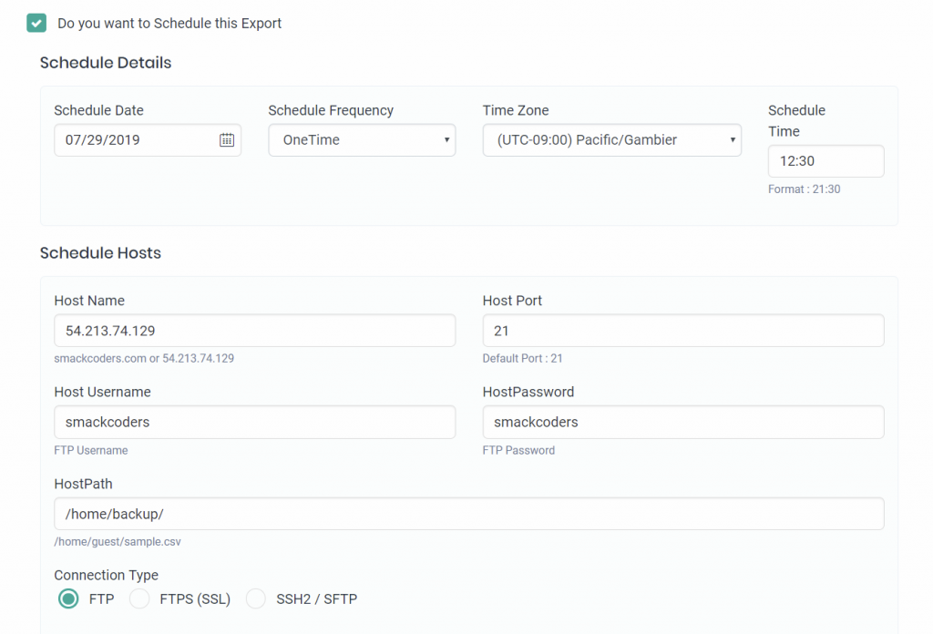 wordpress 预定导出