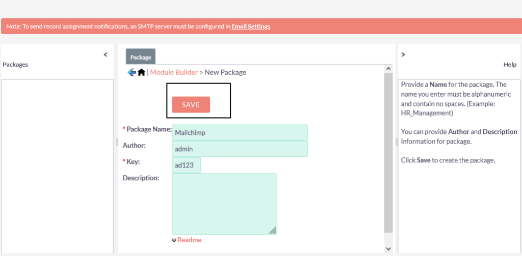 suitecrm mailchimp - Installazione di SuiteCRM