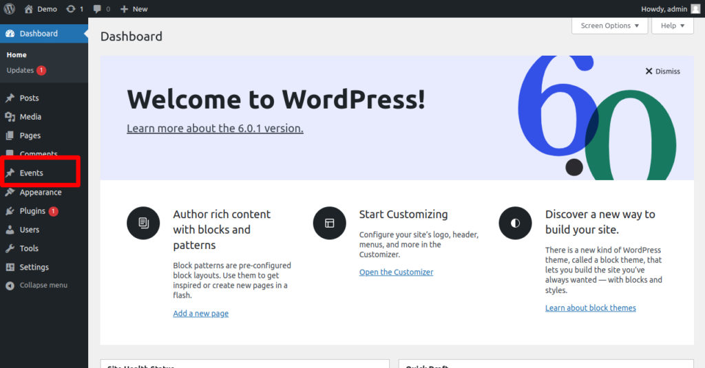 WordPress -CPT