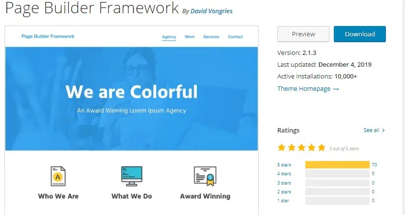 Page-Builder-Framework-Gutenberg-kompatible-Themes