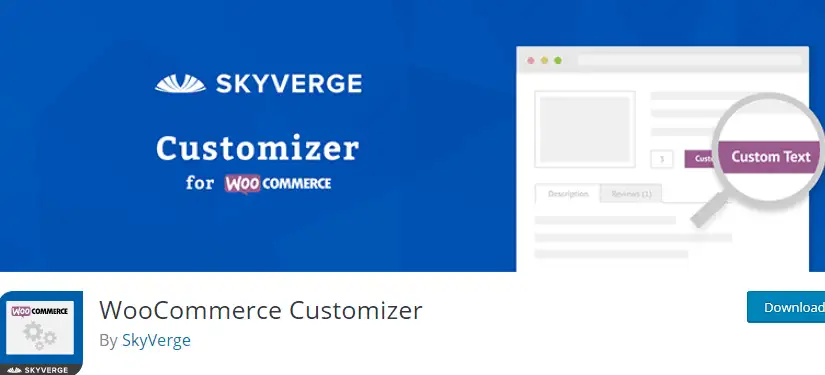 Die besten WooCommerce-Plugins – Woo Customizer