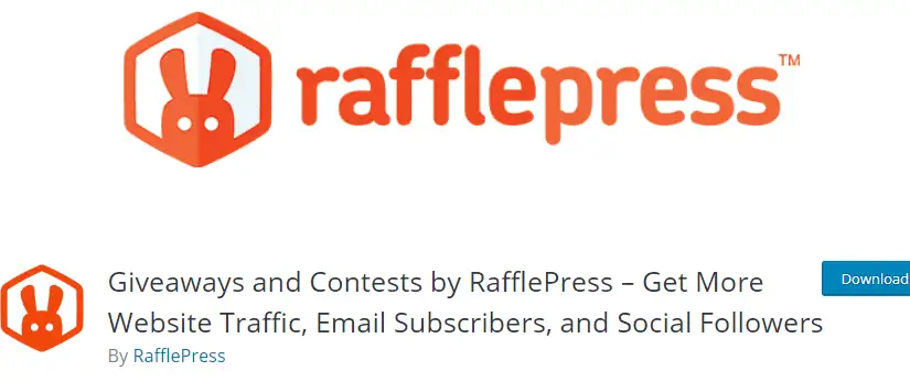 Wesentliche WooCommerce-Plugins - Rafflepress