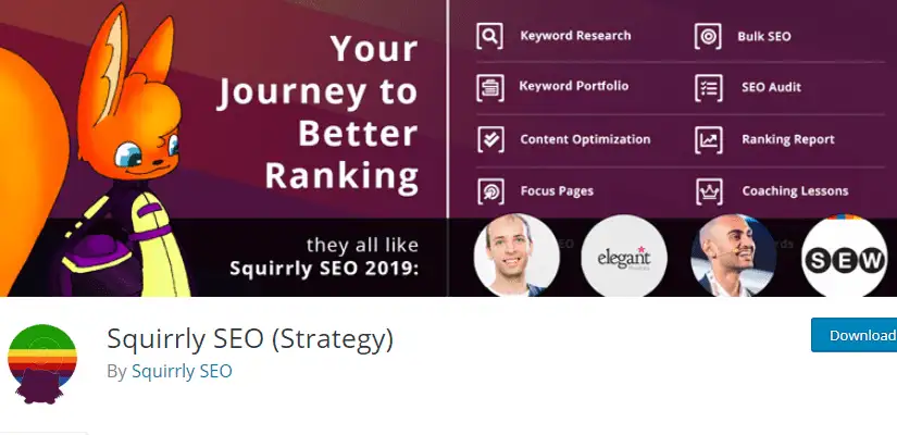 Cele mai bune pluginuri SEO - Squirrly SEO