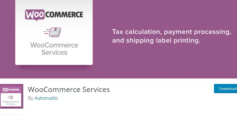 Serviços WooCommerce