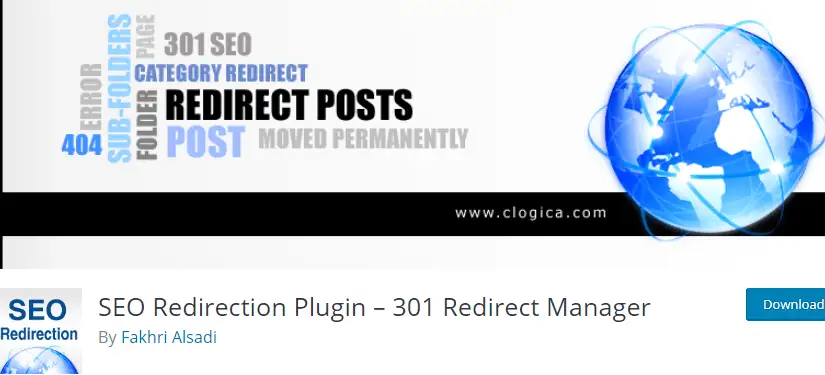 Complemento de redirección SEO para WordPress