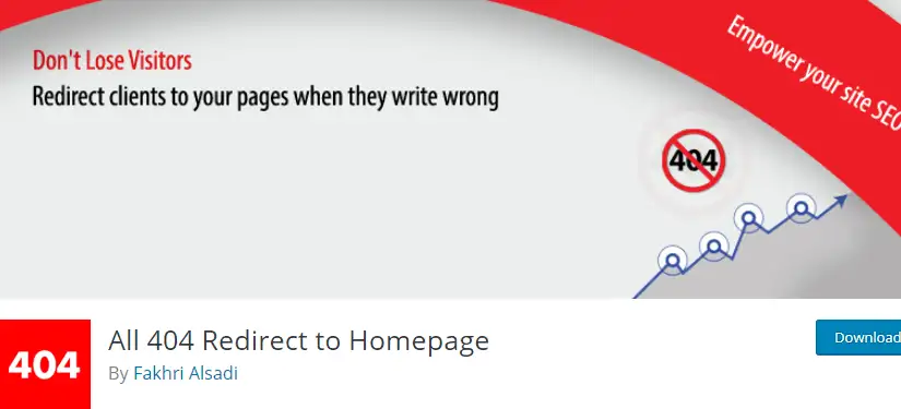 Todos los 404 redirigir a la página de inicio