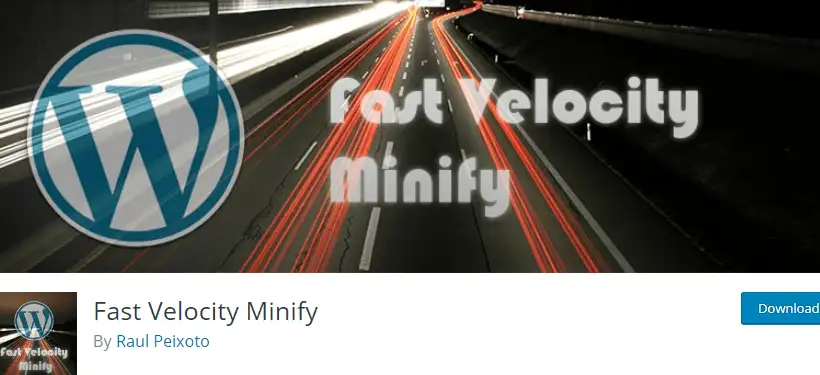 Fast Velocity Minify - 최고의 캐싱 플러그인