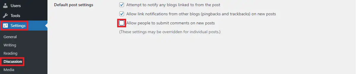 如何在以後的帖子中關閉 WordPress 中的評論