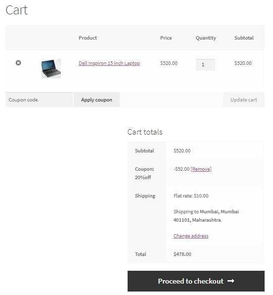 كيفية تطبيق كوبون الخصم تلقائيًا على WooCommerce Cart 3 Automatically apply coupon code on cart