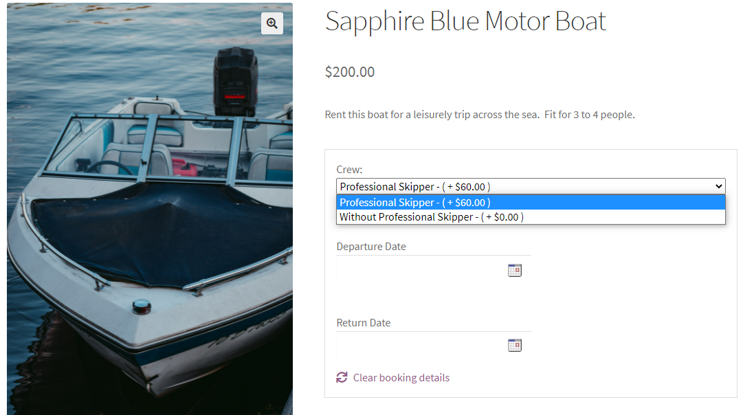 How to set up a boat tour booking & boat rental store with WooCommerce - Tyche Softwares