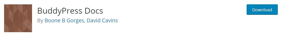 Documenti Buddypress