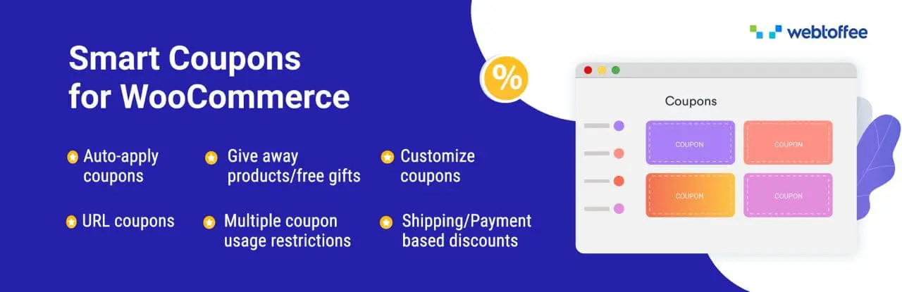 คูปองอัจฉริยะสำหรับ Woocommerce