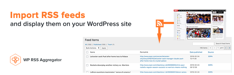 Agrégateur Wp Rss