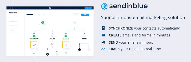 Sendinblue สมัครสมาชิกแบบฟอร์มและ Wp Smtp