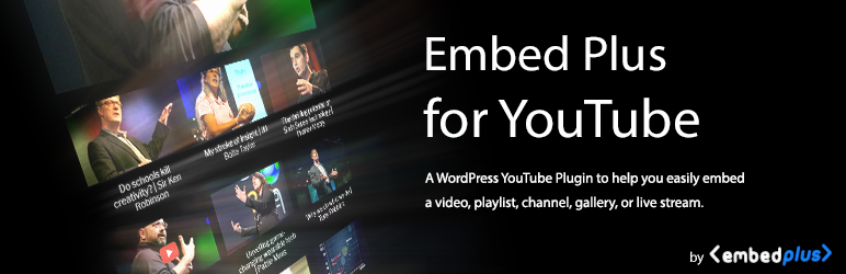 Embed Plus For Youtube – 图库、频道、播放列表、直播