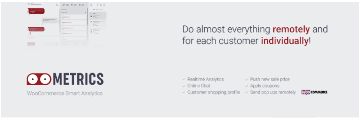 Analisis Woocommerce, Obrolan, dan CRM – Oometrics