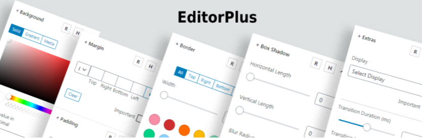 Libreria di blocchi di Gutenberg &Amp; Toolkit – Editor Plus