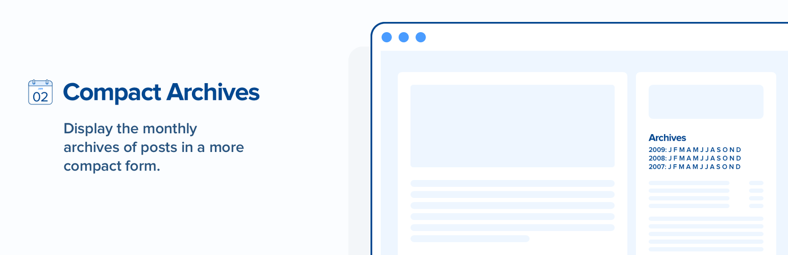 WordPress 存档插件