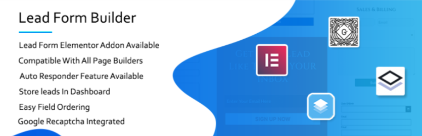 Formular de contact &Amp; Lead Form Elementor Builder