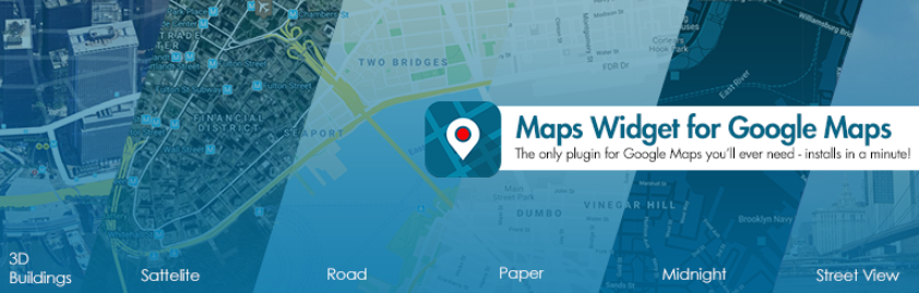 Widget Google Maps – Cel mai bun plugin Google Maps
