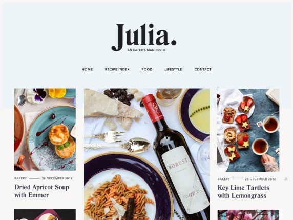 Wordpress-Food-テーマ