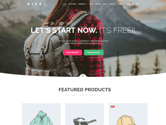 Wordpress-อีคอมเมิร์ซ-ธีม