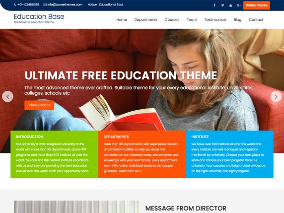 Wordpress-Éducation-Thèmes
