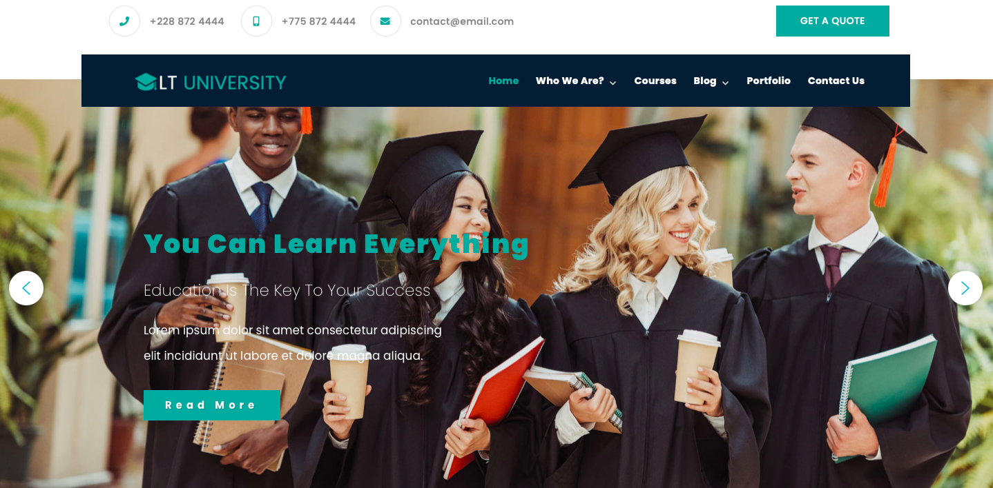 Wordpress-Éducation-Thèmes