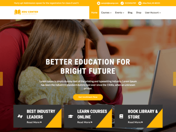 Wordpress-Éducation-Thèmes
