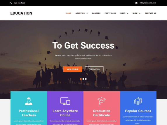Wordpress-Éducation-Thèmes