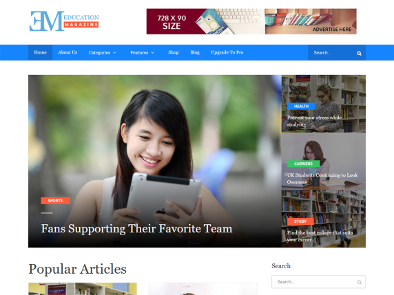 Wordpress-Éducation-Thèmes