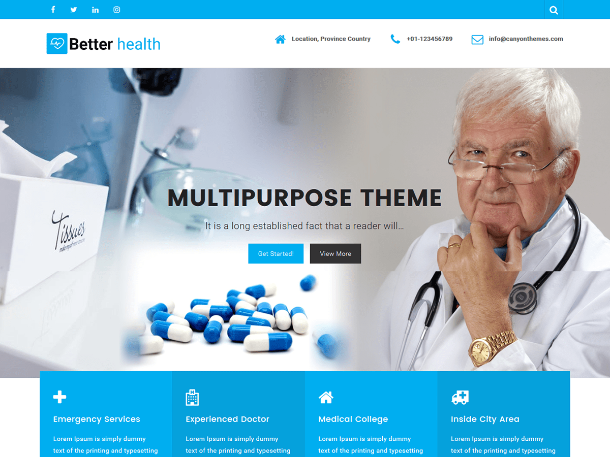 Temi sanitari e medici di Wordpress 29